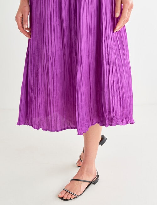 Jigsaw Crinkle Skirt, Orchid product photo View 04 L