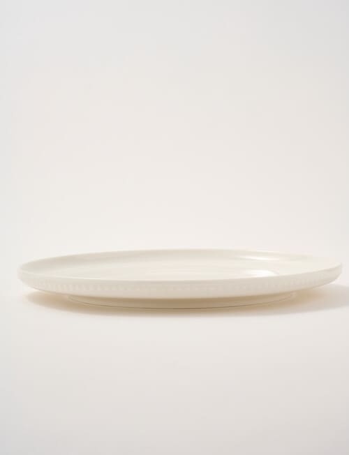 Stevens Cara Dinner Plate, 26.5cm, White product photo View 02 L