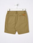 Mac & Ellie Woven Chino Short, Moss product photo View 02 S
