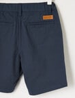 Mac & Ellie Woven Chino Short, Navy product photo View 02 S