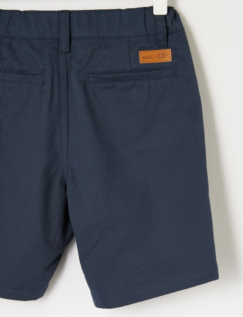 Mac & Ellie Woven Chino Short, Navy product photo View 02 L