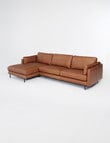 LUCA Rio Leather 2.5 Seater Sofa with Left Hand Chaise product photo