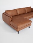 LUCA Rio Leather 2.5 Seater Sofa with Left Hand Chaise product photo View 05 S