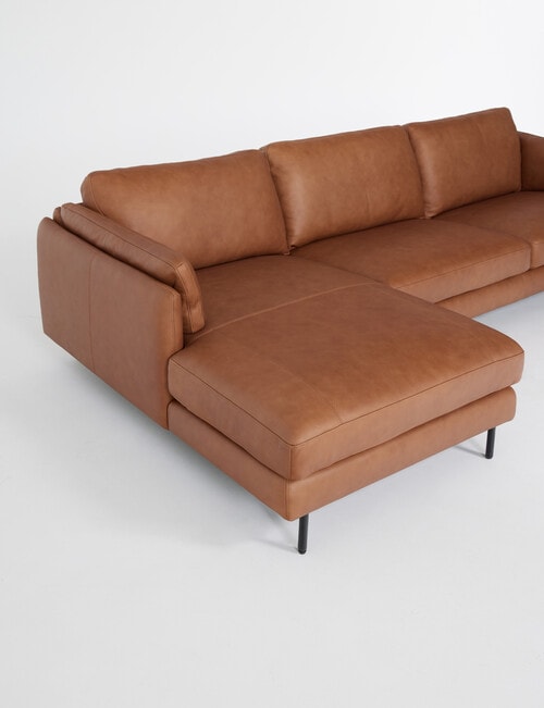 LUCA Rio Leather 2.5 Seater Sofa with Left Hand Chaise product photo View 05 L