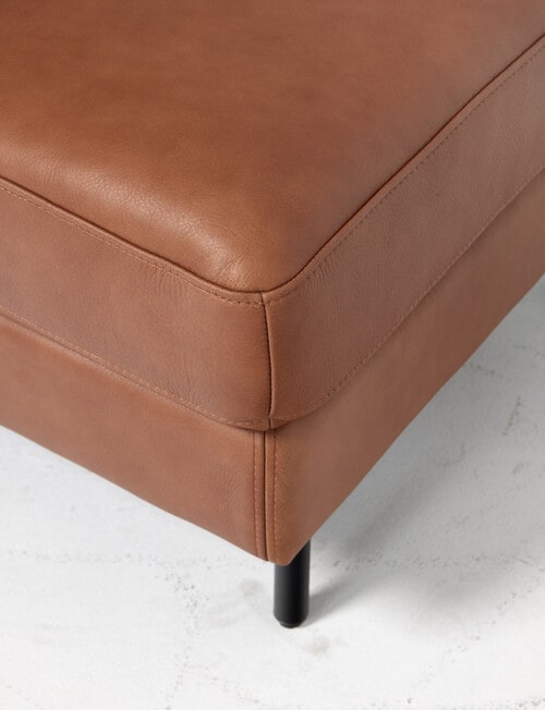 LUCA Rio Leather Ottoman product photo View 04 L