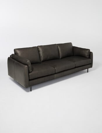 LUCA Furniture Rio Leather 3 Seater Sofa product photo