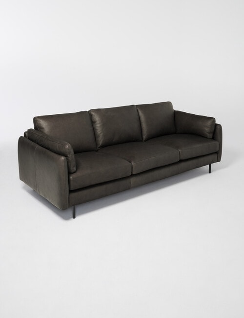 LUCA Furniture Rio Leather 3 Seater Sofa product photo