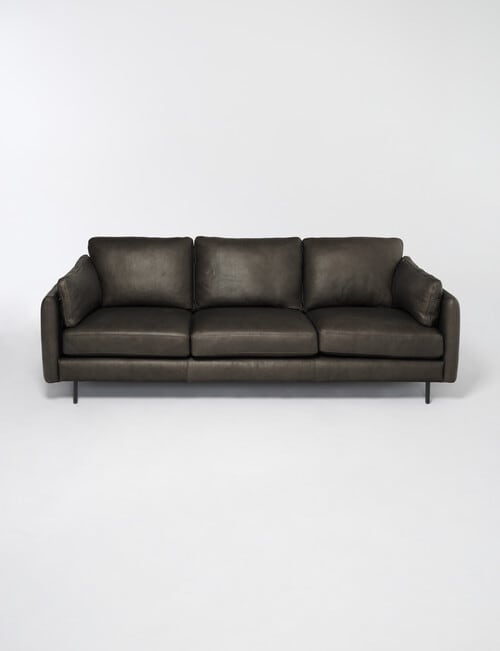 LUCA Furniture Rio Leather 3 Seater Sofa product photo View 03 L