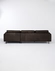 LUCA Furniture Rio Leather 2.5 Seater Sofa with Right Hand Chaise, Espresso product photo View 07 S