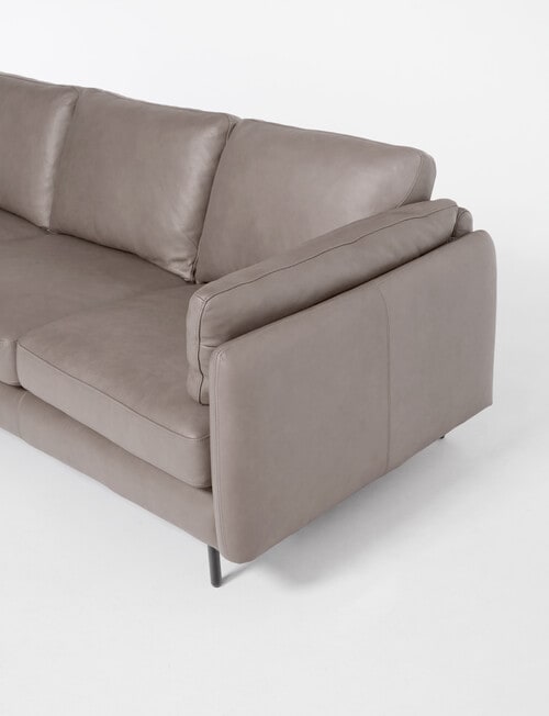LUCA Furniture Rio Leather 3 Seater Sofa product photo View 05 L