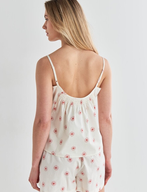 Mineral Lounge Floral Cami, Rust product photo View 02 L