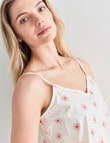 Mineral Lounge Floral Cami, Rust product photo View 04 S