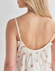 Mineral Lounge Floral Cami, Rust product photo View 06 S