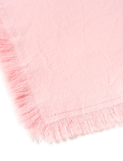 Stevens Fringe Napkin, 45cm, Pink product photo View 02 L