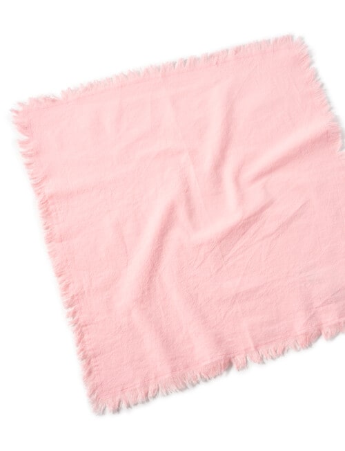 Stevens Fringe Napkin, 45cm, Pink product photo View 03 L