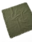 Stevens Fringe Napkin, 45cm, Green product photo View 03 S