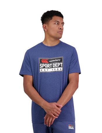 Canterbury Sport Dept T-Shirt, Denim Marle product photo