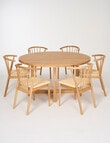 Marcello&Co Byron Round Dining Table, Natural product photo View 02 S