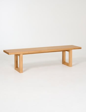 Marcello&Co Byron Dining Bench, Natural product photo