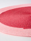 Amy Piper Duo Placemat, 39cm, Red & Pink product photo View 03 S