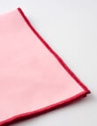 Amy Piper Duo Napkin, 45cm, Pink & Red product photo View 03 S