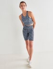 Superfit Ditsy Floral Limitless Short, Black product photo View 03 S
