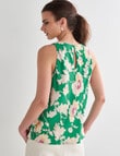 State of play Day Lily Print Top, Green product photo View 02 S