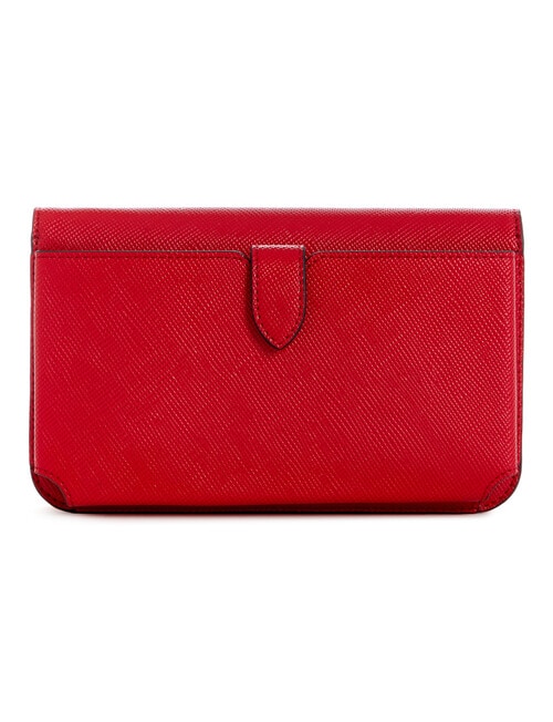 Guess Noelle Xbody Flap Organizer, Red product photo View 02 L
