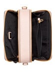 Guess Breana Double Zip Crossbody, Light Rose product photo View 04 S