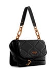 Guess Cilian Top Handle Flap, Black product photo View 03 S
