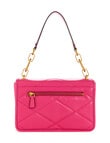 Guess Cilian Top Handle Flap, Fuchsia product photo View 02 S