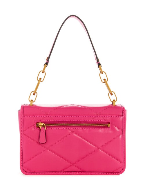 Guess Cilian Top Handle Flap, Fuchsia product photo View 02 L