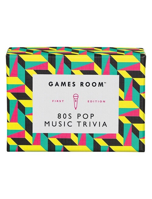 GAMES ROOM 80's Pop Music Quiz product photo