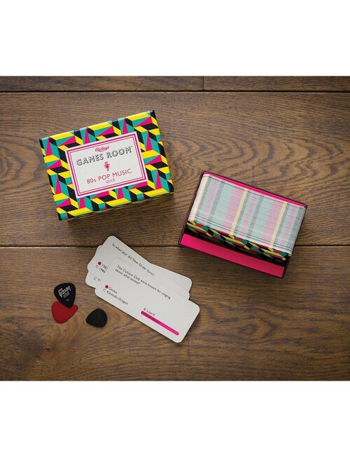 GAMES ROOM 80's Pop Music Quiz product photo View 03 L