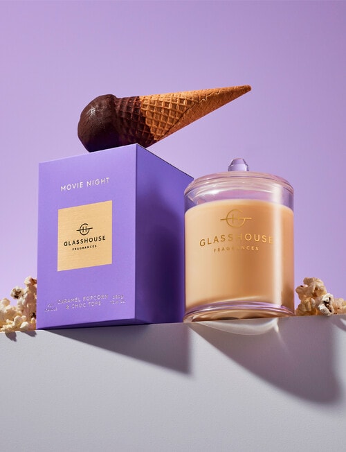 Glasshouse Fragrances Movie Nights Candle, 380g product photo View 02 L