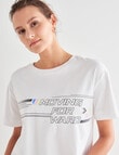 Superfit Oversize Tee, Graphic White product photo
