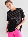 Superfit Oversize Tee, Line Black product photo View 05 S