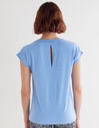 Superfit Extended Sleeve Modal Tee, Vista product photo View 02 S