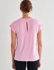 Superfit Modal Extended Sleeve Tee, Floss product photo View 02 S