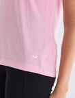 Superfit Modal Extended Sleeve Tee, Floss product photo View 04 S