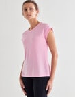 Superfit Modal Extended Sleeve Tee, Floss product photo View 05 S