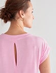 Superfit Modal Extended Sleeve Tee, Floss product photo View 06 S
