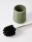 Salt&Pepper Lyon Toilet Brush Holder, Fern product photo View 02 S