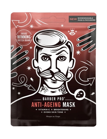 Barber Pro Anti-Ageing Face Mask, Vitamin-C product photo