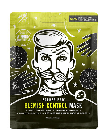 Barber Pro Blemish Control Face Mask, Niacinamide product photo