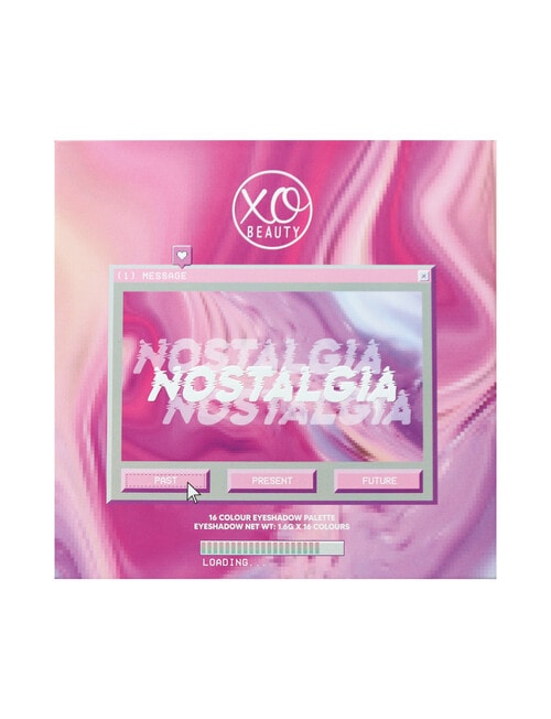 xoBeauty Nostalgia Eyeshadow Palette by Shaaanxo, 16 colours product photo View 04 L