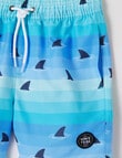 Wavetribe Ombre Swim Short, Blue product photo View 03 S