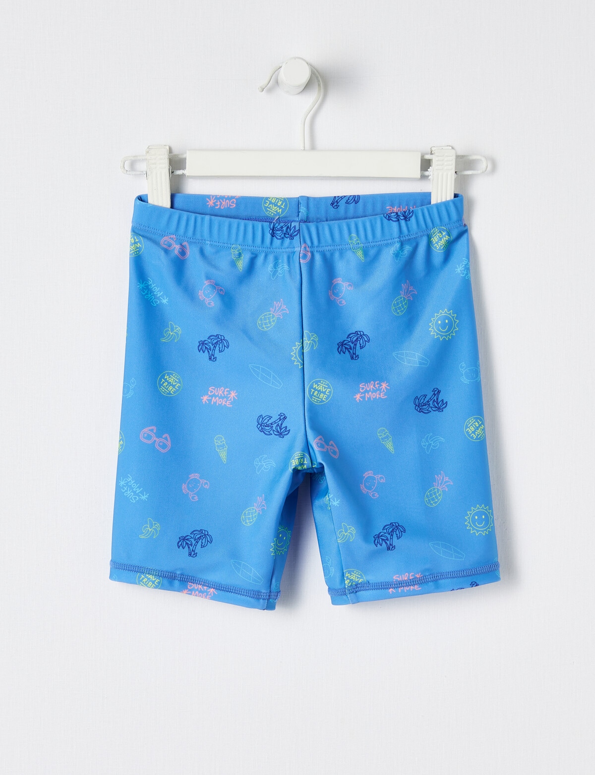 Wavetribe Summer Rash Short, Mid Blue - Swimwear