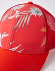 Gasoline Paradise Trucker Cap, Red product photo View 02 S