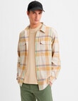 Levis Jackson Worker Gunnar Plaid Shirt, Yellow product photo View 03 S